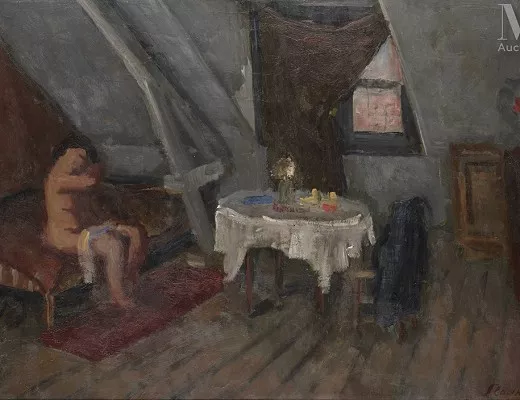 Le modèle dans l’atelier du peintre